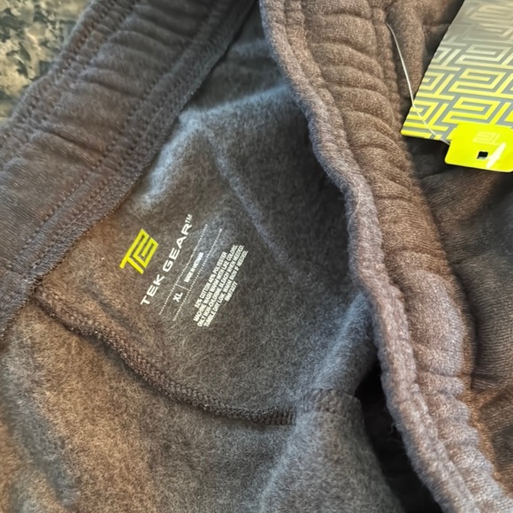Tek Gear ultra soft fleece men’s Gray Sweatpants NWT XL - Picture 10 of 10